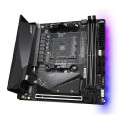 GIGABYTE B550I AORUS PRO AX Motherboard - AMD Ryzen 5000 CPUs, 8 Phases VRM, up to 5300MHz DDR4, 1xP