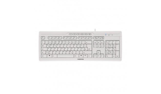 CHERRY STREAM 3.0 keyboard Office USB Swiss Black