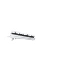 CHERRY KC 200 MX keyboard Universal USB QWERTZ German Silver, White