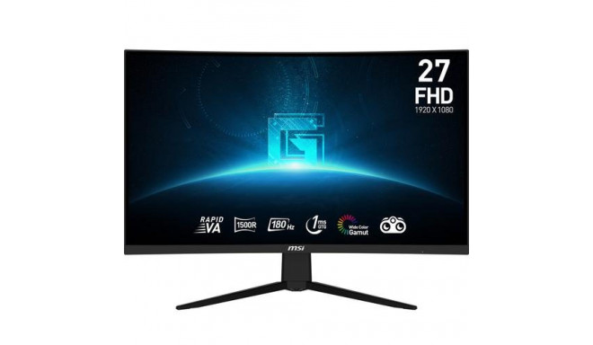 MSI G27C3F computer monitor 68.6 cm (27&quot;) 1920 x 1080 pixels Full HD LCD Black