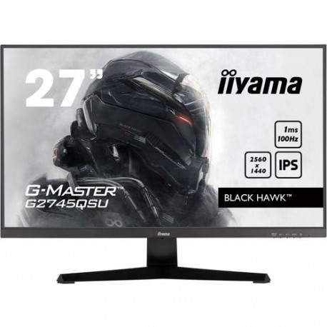 iiyama G-MASTER G2745QSU-B2 computer monitor 68.6 cm (27") 2560 x 1440 pixels Wide Quad HD LED 