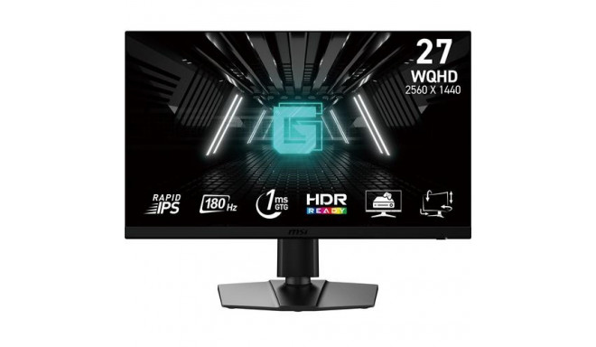 MSI G272QPF E2 computer monitor 68.6 cm (27&quot;) 2560 x 1440 pixels Wide Quad HD Black