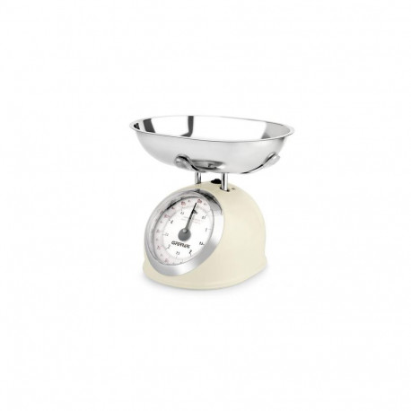 G3 Ferrari Aska Beige Round Mechanical kitchen scale