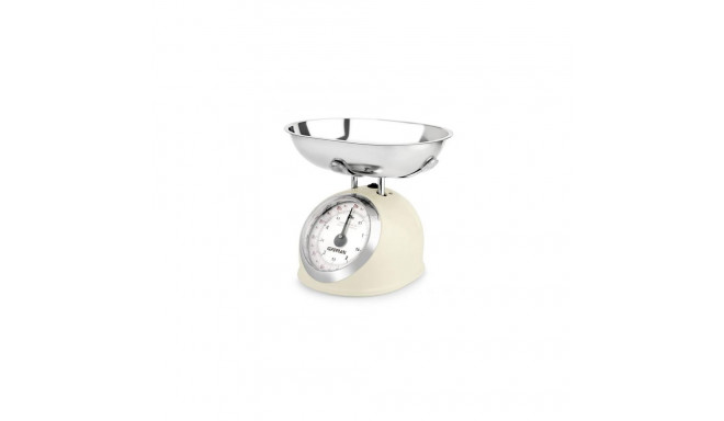 G3 Ferrari Aska Beige Round Mechanical kitchen scale