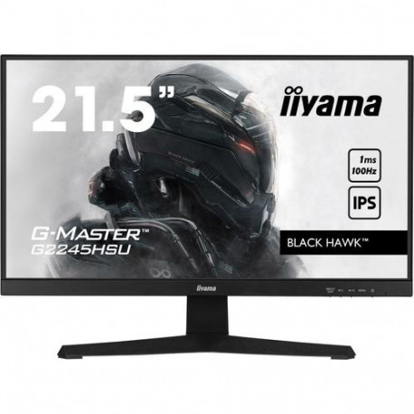 iiyama G-MASTER G2245HSU-B2 computer monitor 54.6 cm (21.5") 1920 x 1080 pixels Full HD LED Bla