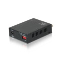 LevelOne RJ45 to ST Fast Ethernet Media Converter, Multi-Mode Fiber, 2km