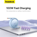 Baseus FREE2DRAW MİNİ RETRACTABLE CHARGİNG CABLE TYPE-C TO TYPE-C 100W 1M GALAXY BLUE USB cable USB 