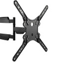 StarTech.com Full Motion TV Wall Mount - 32-55 inch (77lb/35kg) VESA Displays - Low Profile Universa
