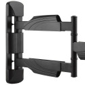 StarTech.com Full Motion TV Wall Mount - 32-55 inch (77lb/35kg) VESA Displays - Low Profile Universa