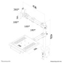 Neomounts FPMA-D960NOTEBOOK Monitor arm with laptop holder 10-27&quot;