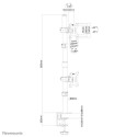 Neomounts FPMA-D550DVBLACK Monitor arm 10-32&quot; - vertical installation