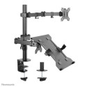 Neomounts FPMA-D550NOTEBOOK Monitor arm with laptop holder 10-32&quot;