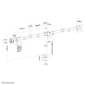 Neomounts FPMA-D550D3BLACK Monitor arm 10-27&quot;