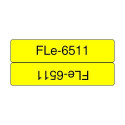 Brother FLE-6511 label-making tape Black on yellow