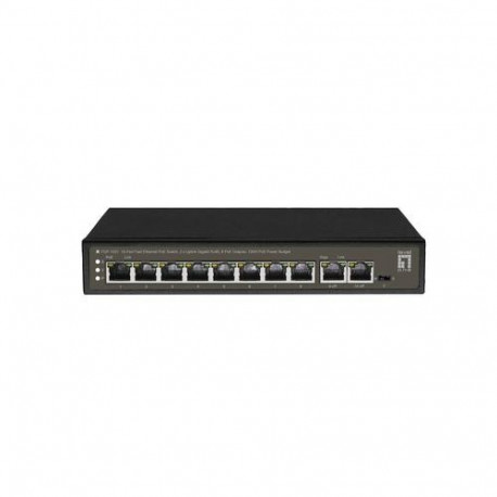 LevelOne FGP-1031 network switch Unmanaged Gigabit Ethernet (10/100/1000) Power over Ethernet (PoE) 