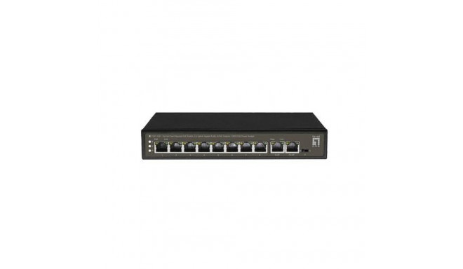 LevelOne FGP-1031 network switch Unmanaged Gigabit Ethernet (10/100/1000) Power over Ethernet (PoE) 