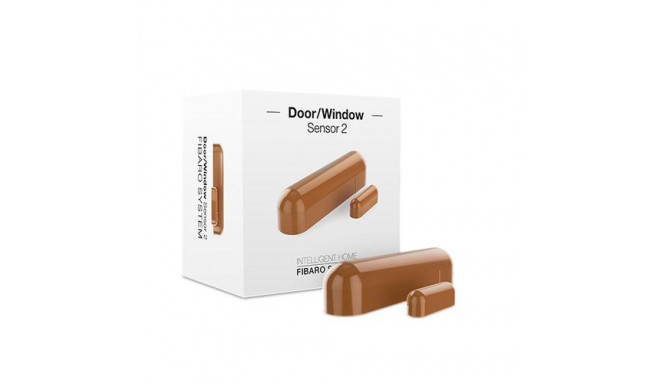 Fibaro FGDW-002-5 ZW5 door/window sensor Wireless Brown