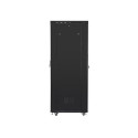Lanberg FF01-8027-23BL rack cabinet 27U Freestanding rack Black