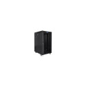 Lanberg FF01-8022-12BL rack cabinet 22U Freestanding rack Black