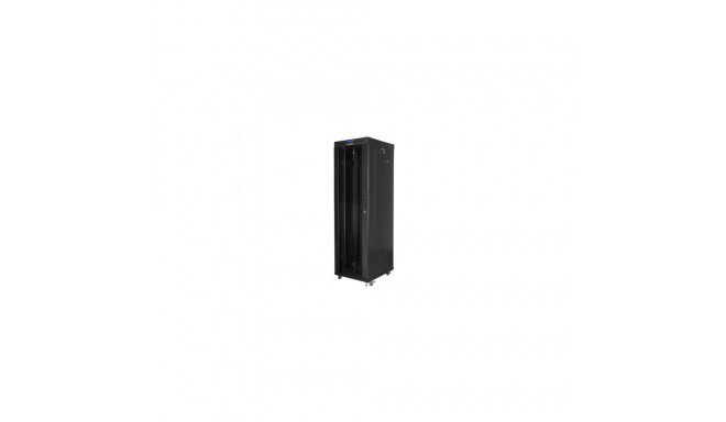 Lanberg FF01-6842-12BL rack cabinet 42U Freestanding rack Black