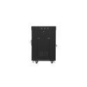Lanberg FF01-6615-12BL rack cabinet 15U Freestanding rack Black