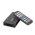 Savio FAN-01 4-pack 120mm ARGB fan including controller and remote control Computer case Black