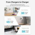 Vention 1-port USB-C GaN Charger(30W) EU-Plug White