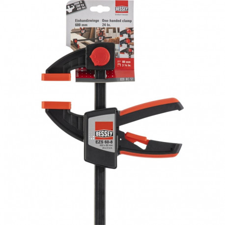 BESSEY EZS60-8 clamp Bar clamp 60 cm Black, Red