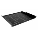 Equip Fixed Shelf 19', 1U, 600MM, Black