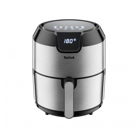 Tefal Easy Fry EY401D Single 4.2 L Stand-alone 1500 W Hot air fryer Black, Stainless steel