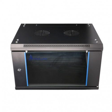 Extralink Rackmount cabinet 6U 600x600 Black wall mounted