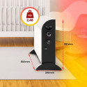 Extralink Convector heater LCV-06 2000W, 3 modes, thermostat, fan