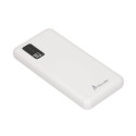 Extralink Powerbank EPB-098W 10000mAh White Power bank, USB-C