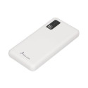 Extralink Powerbank EPB-098W 10000mAh White Power bank, USB-C