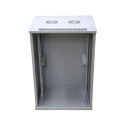 Extralink Rackmount cabinet 18U 600x600 Gray wall mounted