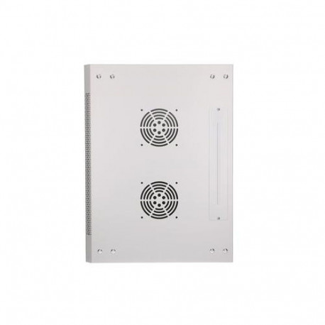 Extralink Rackmount cabinet 12U 600x450 ASP Gray wall mounted, metal door