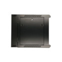 Extralink Rackmount cabinet 12U 600x600 AZH Black wall mounted, swing type