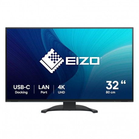 EIZO FlexScan EV3240X-BK computer monitor 80 cm (31.5") 3840 x 2160 pixels 4K Ultra HD LCD 