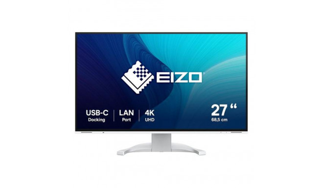 EIZO FlexScan EV2740X-WT LED display 68.6 cm (27") 3840 x 2160 pixels 4K Ultra HD LCD White