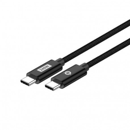 Conceptronic ETTA03B20 USB C-C PD 3.1 240W Fast Charging Cable 2M, 48V 5A, 480Mbps, E-Mark