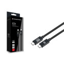 Conceptronic ETTA04B12 USB 4.0 Gen 3 C-C PD 3.1 240W Cable 1.2M, 48V 5A, 40Gbps, E-Mark