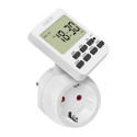 LogiLink ET0014 electrical timer White Daily/Weekly timer