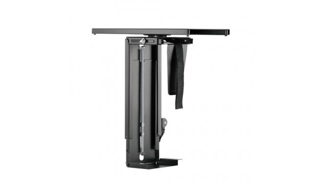 LogiLink EO0031 CPU holder Desk-mounted CPU holder Black