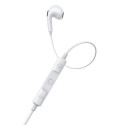 Baseus C17 Headset Wired In-ear Calls/Music USB Type-C White
