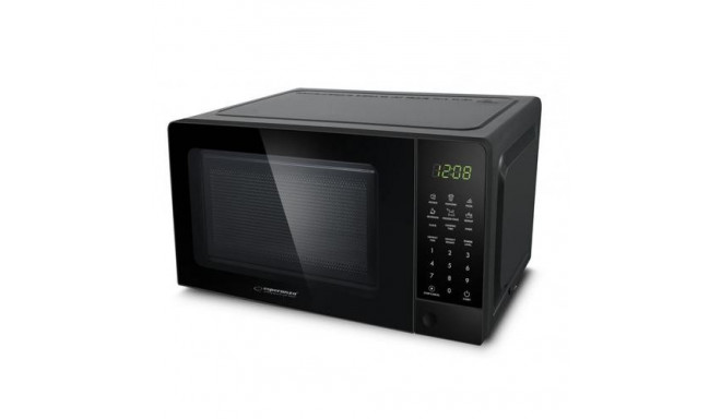 Esperanza EKO009 microwave Black Solo microwave Countertop 20 L 700 W