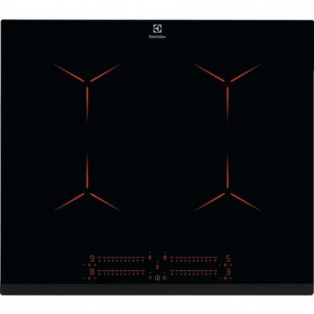 Electrolux EIP6446 hob Black Built-in 59 cm Zone induction hob 4 zone(s)