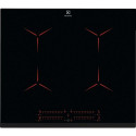 Electrolux EIP6446 hob Black Built-in 59 cm Zone induction hob 4 zone(s)