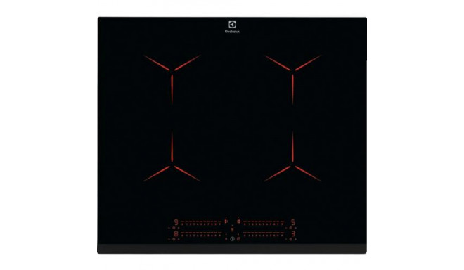 Electrolux EIP6446 hob Black Built-in 59 cm Zone induction hob 4 zone(s)