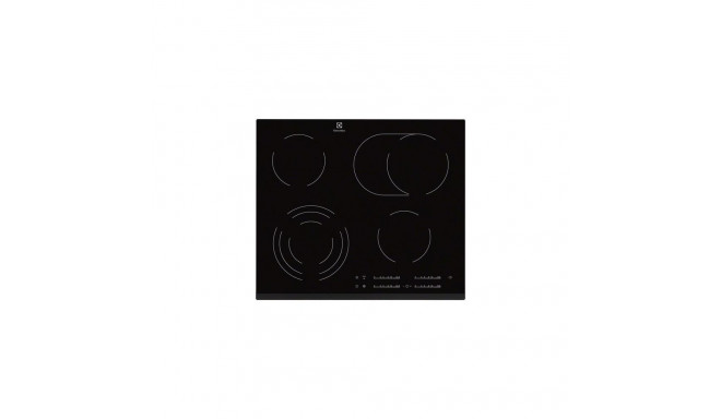 Electrolux EHF6547FXK hob Black Built-in 4 zone(s)