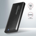 Axagon EEM2-SBC externes Gehäuse für M.2 SSDs USB-C 3.2 Gen 2 - schwarz SSD enclosure Black